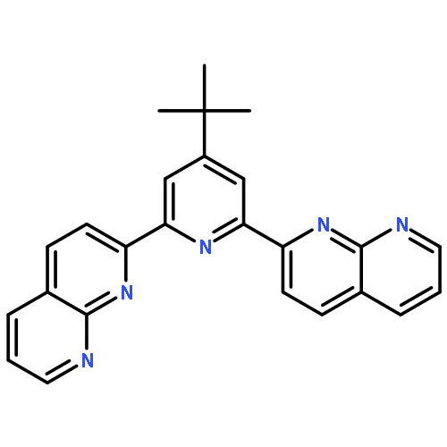 1,8-Naphthyridine, 2,2'-[4-(1,1-dimethylethyl)-2,6-pyridinediyl]bis-