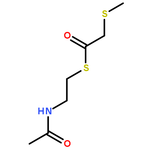 Ethanethioic acid, (methylthio)-, S-[2-(acetylamino)ethyl] ester