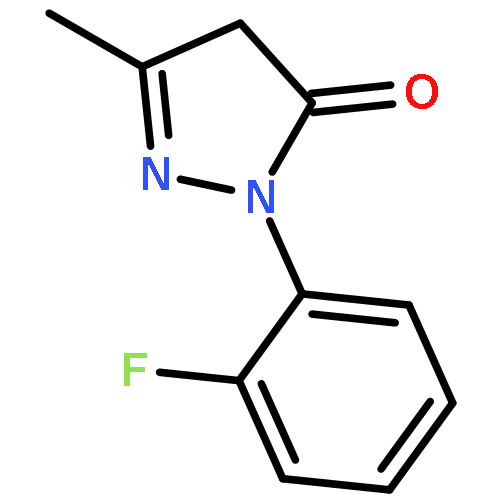 3H-PYRAZOL-3-ONE, 2-(2-FLUOROPHENYL)-2,4-DIHYDRO-5-METHYL-