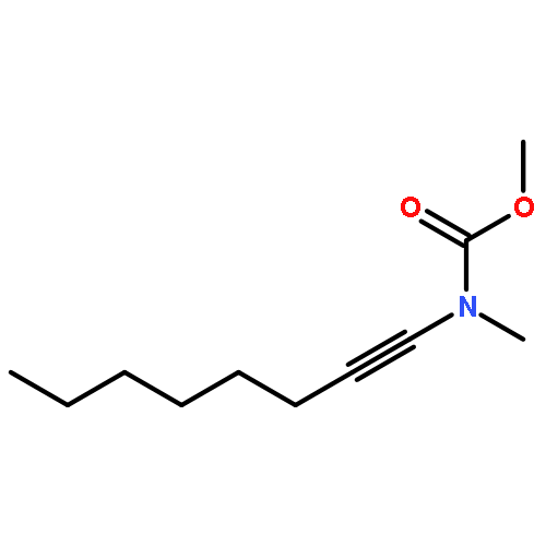 Carbamic acid, methyl-1-octynyl-, methyl ester