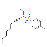 Benzenesulfonamide, 4-methyl-N-1-octynyl-N-2-propenyl-