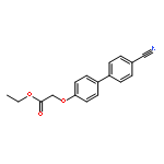 Acetic acid, [(4'-cyano[1,1'-biphenyl]-4-yl)oxy]-, ethyl ester