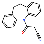 5H-DIBENZ[B,F]AZEPINE, 5-(CYANOACETYL)-10,11-DIHYDRO-