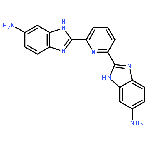 1H-BENZIMIDAZOL-5-AMINE, 2,2'-(2,6-PYRIDINEDIYL)BIS-