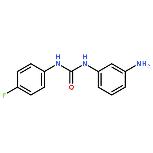 Urea, N-(3-aminophenyl)-N'-(4-fluorophenyl)-