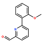 2-PYRIDINECARBOXALDEHYDE, 6-(2-METHOXYPHENYL)-