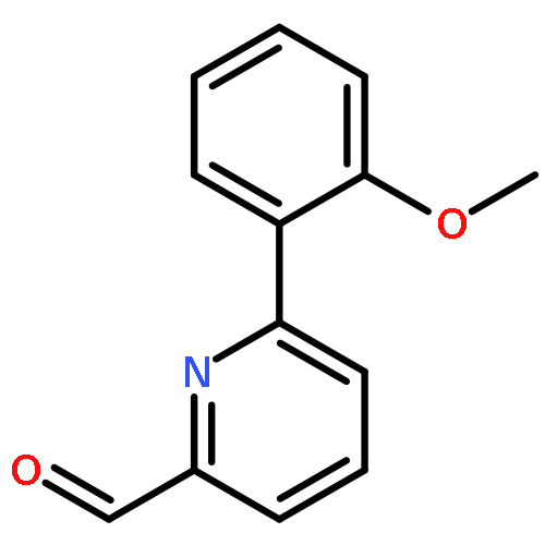 2-PYRIDINECARBOXALDEHYDE, 6-(2-METHOXYPHENYL)-