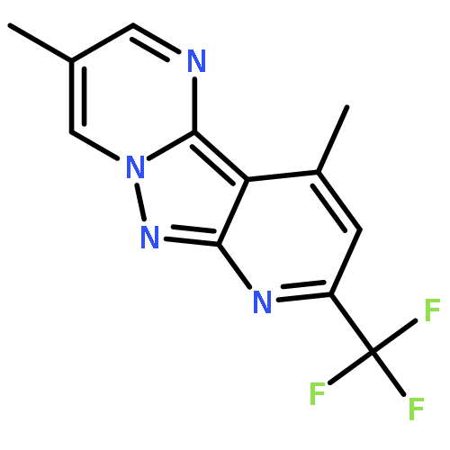 3,10-dimethyl-8-(trifluoromethyl)pyrido[2',3':3,4]pyrazolo[1,5-a]pyrimidine