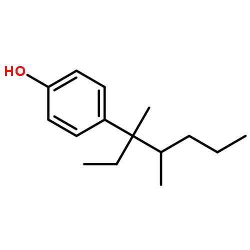 Phenol, 4-(1-ethyl-1,2-dimethylpentyl)-