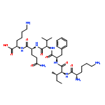 L-Lysine, L-lysyl-L-isoleucyl-L-phenylalanyl-L-valyl-L-glutaminyl-