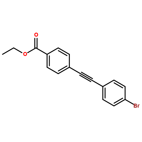 4-(4-BROMOPHENYLETHYNYL) BENZOIC ACID ETHYL ESTER