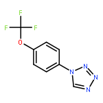 1H-TETRAZOLE, 1-[4-(TRIFLUOROMETHOXY)PHENYL]-