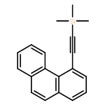 Silane, trimethyl(4-phenanthrenylethynyl)-