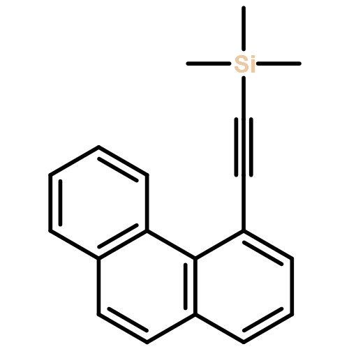 Silane, trimethyl(4-phenanthrenylethynyl)-