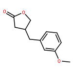 2(5H)-FURANONE, DIHYDRO-4-[(3-METHOXYPHENYL)METHYL]-