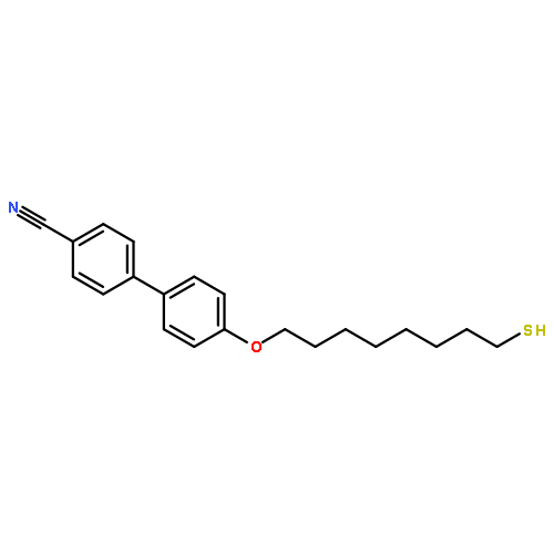 [1,1'-Biphenyl]-4-carbonitrile, 4'-[(8-mercaptooctyl)oxy]-