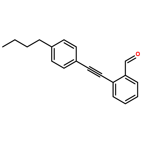 Benzaldehyde, 2-[(4-butylphenyl)ethynyl]-