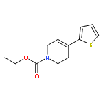 1(2H)-Pyridinecarboxylic acid, 3,6-dihydro-4-(2-thienyl)-, ethyl ester