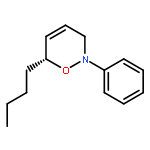 2H-1,2-Oxazine, 6-butyl-3,6-dihydro-2-phenyl-, (6R)-