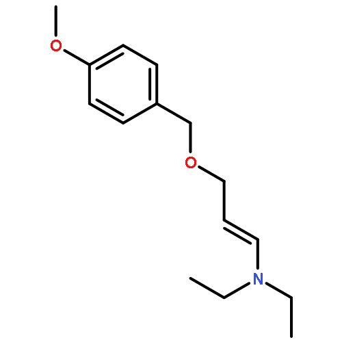 1-Propen-1-amine, N,N-diethyl-3-[(4-methoxyphenyl)methoxy]-