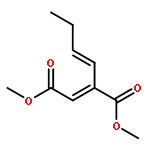 2-Butenedioic acid, 2-(1E)-1-butenyl-, dimethyl ester, (2E)-