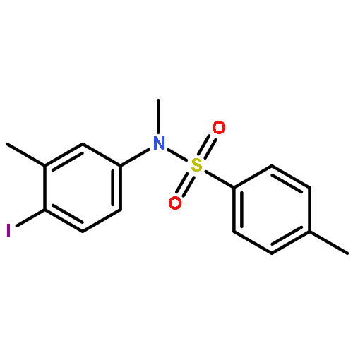 BENZENESULFONAMIDE, N-(4-IODO-3-METHYLPHENYL)-N,4-DIMETHYL-