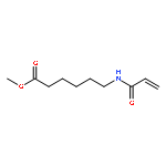 Hexanoic acid, 6-[(1-oxo-2-propenyl)amino]-, methyl ester