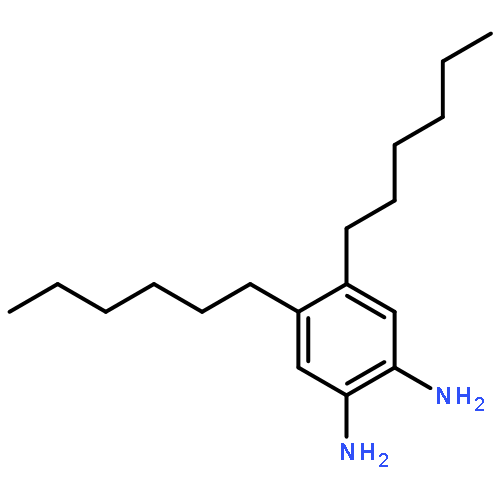 1,2-Benzenediamine, 4,5-dihexyl-