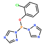 PHOSPHINOUS ACID, BIS(1H-1,2,4-TRIAZOL-1-YL)-, 2-CHLOROPHENYL ESTER