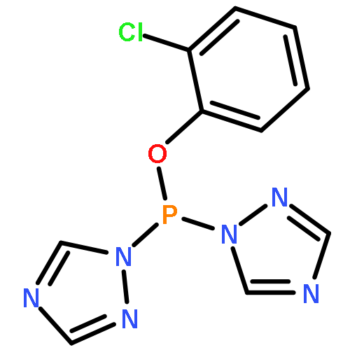 PHOSPHINOUS ACID, BIS(1H-1,2,4-TRIAZOL-1-YL)-, 2-CHLOROPHENYL ESTER