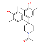 Piperidine, 1-acetyl-4,4-bis(4-hydroxy-3,5-dimethylphenyl)-