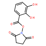 2,5-Pyrrolidinedione, 1-[(2,3-dihydroxybenzoyl)oxy]-