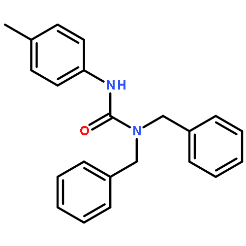 Urea, N'-(4-methylphenyl)-N,N-bis(phenylmethyl)-