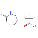 2H-Azepin-2-one, hexahydro-, trifluoroacetate