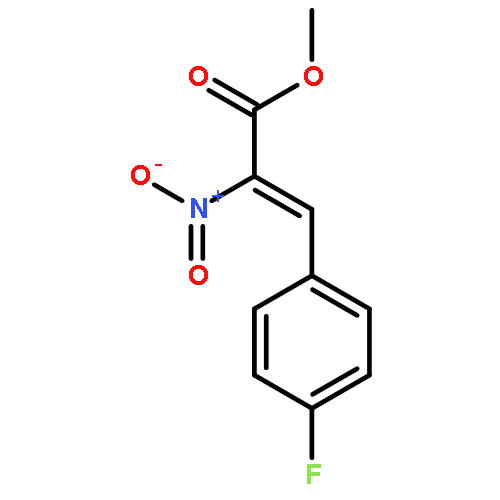 2-Propenoic acid, 3-(4-fluorophenyl)-2-nitro-, methyl ester, (2Z)-