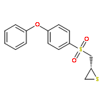 THIIRANE, [[(4-PHENOXYPHENYL)SULFONYL]METHYL]-, (2R)-