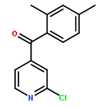 METHANONE, (2-CHLORO-4-PYRIDINYL)(2,4-DIMETHYLPHENYL)-