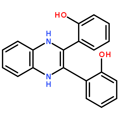 Phenol, 2,2'-(1,4-dihydro-2,3-quinoxalinediyl)bis-