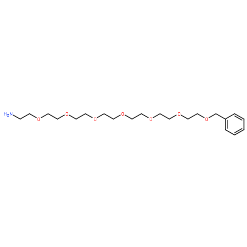 2,5,8,11,14,17,20-HEPTAOXADOCOSAN-22-AMINE, 1-PHENYL-