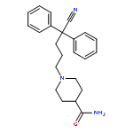 4-PIPERIDINECARBOXAMIDE, 1-(4-CYANO-4,4-DIPHENYLBUTYL)-