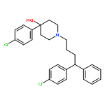 4-Piperidinol, 4-(4-chlorophenyl)-1-[4-(4-chlorophenyl)-4-phenylbutyl]-