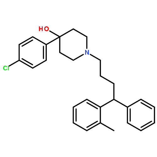 4-Piperidinol, 4-(4-chlorophenyl)-1-[4-(2-methylphenyl)-4-phenylbutyl]-