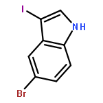 5-bromo-3-iodo-1H-indole