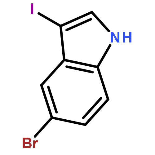 5-bromo-3-iodo-1H-indole