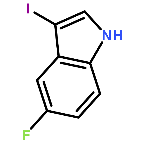 1H-Indole, 5-fluoro-3-iodo-