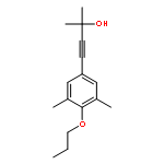 3-BUTYN-2-OL, 4-(3,5-DIMETHYL-4-PROPOXYPHENYL)-2-METHYL-