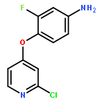 Benzenamine, 4-[(2-chloro-4-pyridinyl)oxy]-3-fluoro-