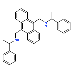 9,10-Anthracenedimethanamine, N,N'-bis(1-phenylethyl)-