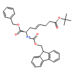 1-benzyl 8-(tert-butyl) (S)-2-((((9H-fluoren-9-yl)methoxy)carbonyl)amino)oct-4-enedioate