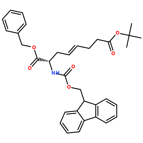 1-benzyl 8-(tert-butyl) (S)-2-((((9H-fluoren-9-yl)methoxy)carbonyl)amino)oct-4-enedioate